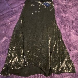 Sequined Black Skiirt Ralph Lauren